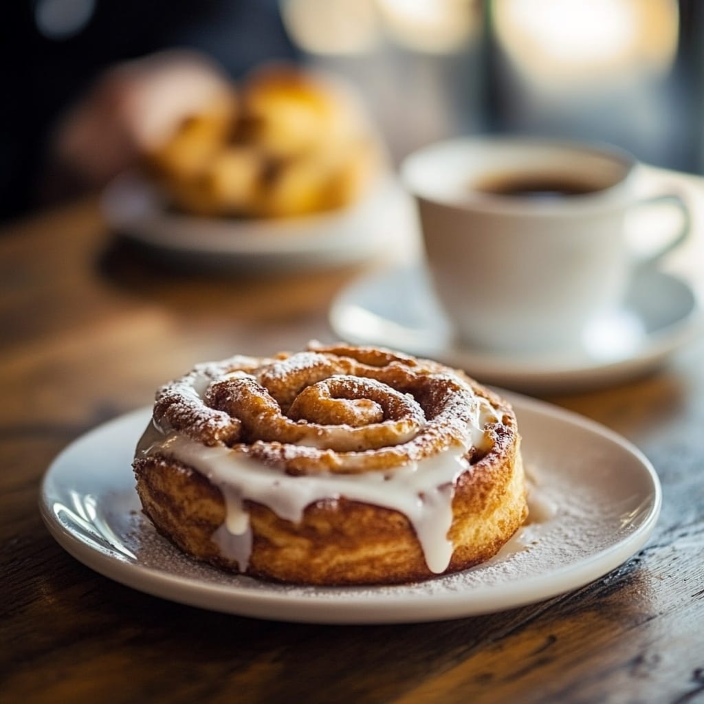 Kanelbullar med glasyr