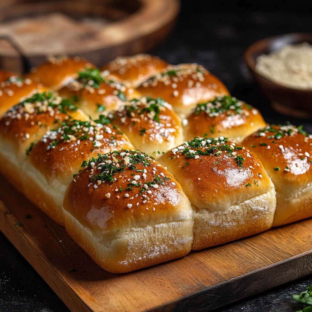 Vitlöksbröd med Örter och Parmesan
